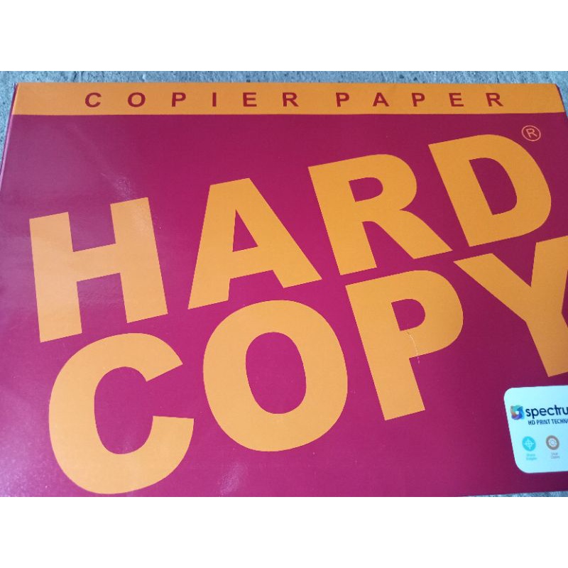 HARD COPY/COPIER PAPER/70 GSM/A4 SHEETS(500 SHEETS) Shopee Philippines