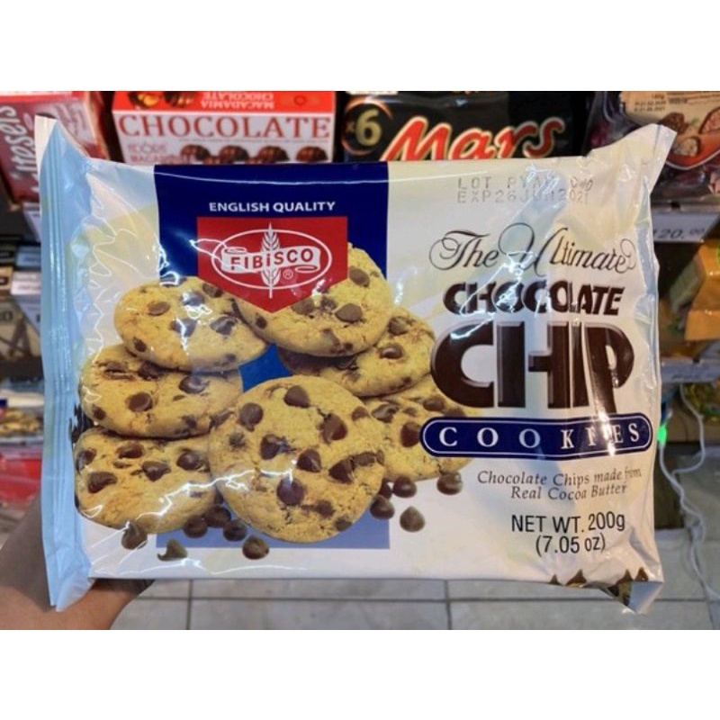FIBISCO CHOCO CHIPS 200 G may2022 expiry Shopee Philippines