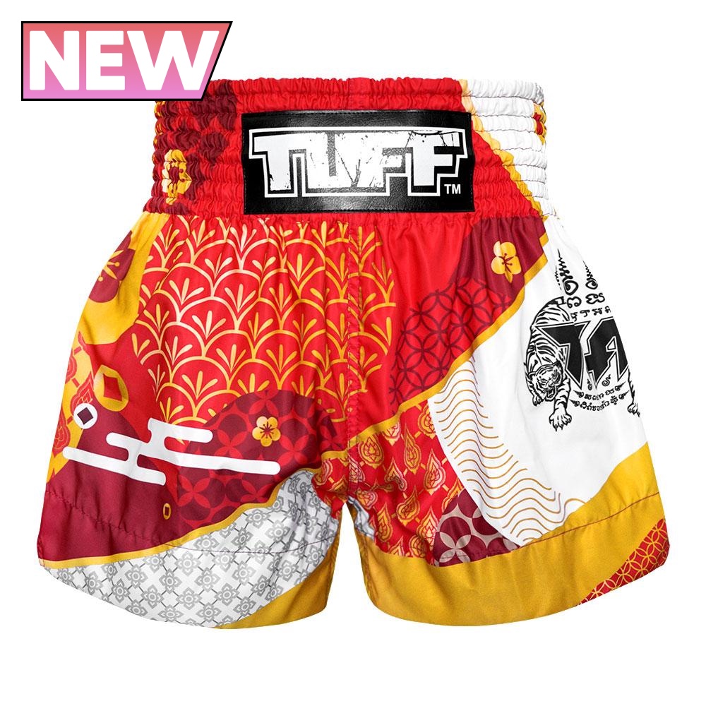 Beach Sunset Palm Tree Print Muay Thai Boxing Shorts