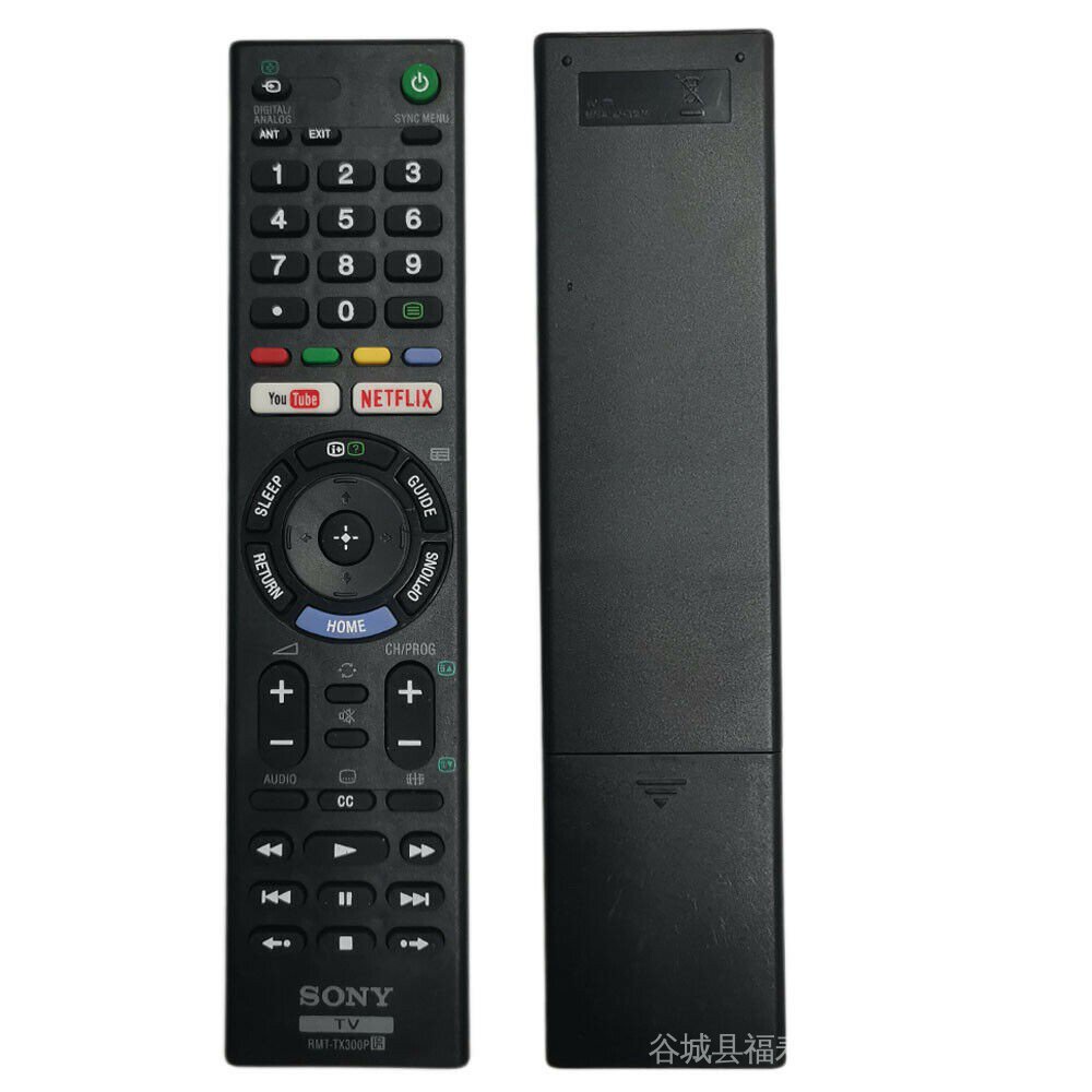 SONY RMT-TX300P smart TV remote control with YouTube NETFLIX TV LED LCD ...