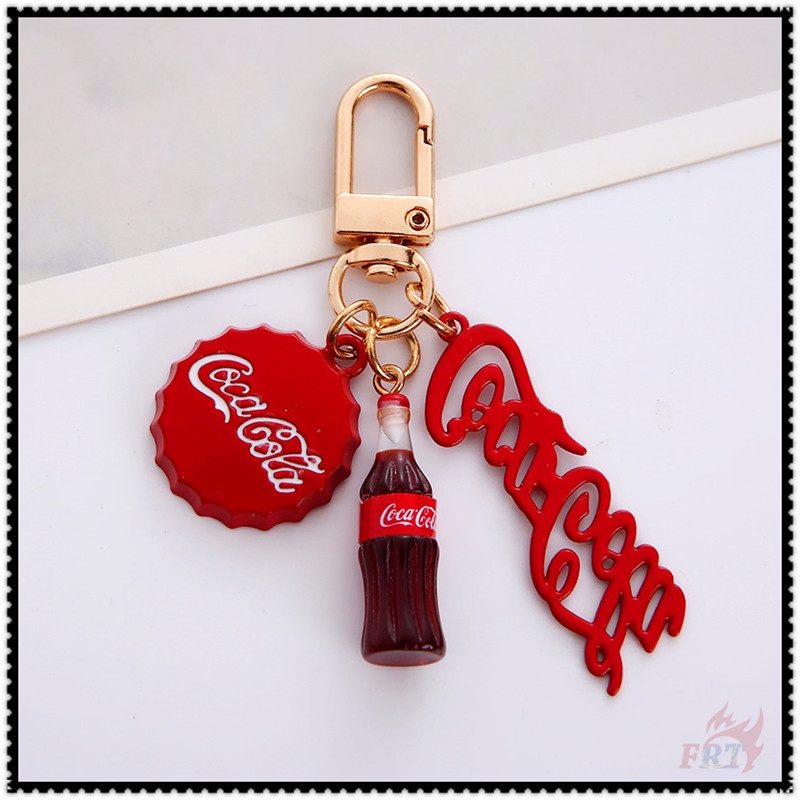 Coca Cola Bottle Cap Keychains 1Pc Alloy Pendants Airpod Cases Keyrings Jewelry Accessories Gifts Shopee Philippines