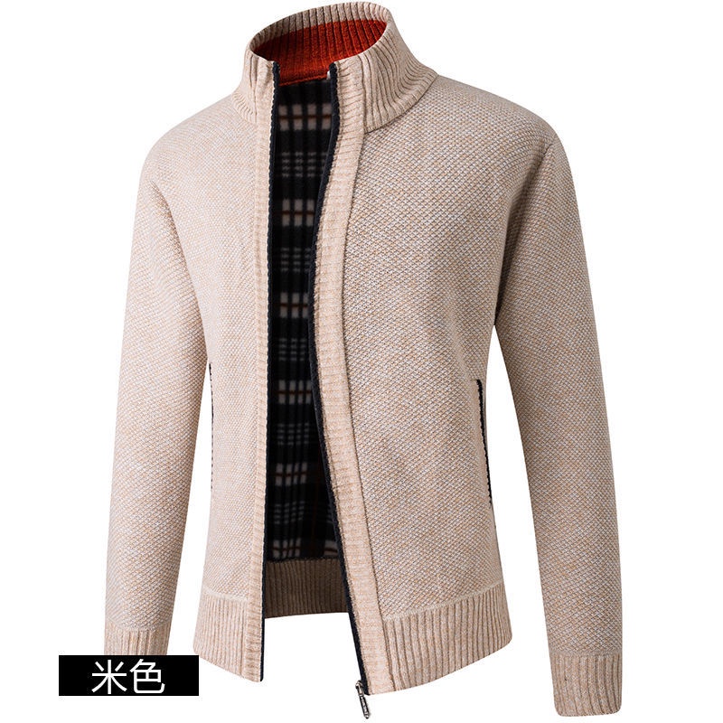 Men Jacket Korean Version Autumn Winter New Style Knitwear Trendy Slim ...