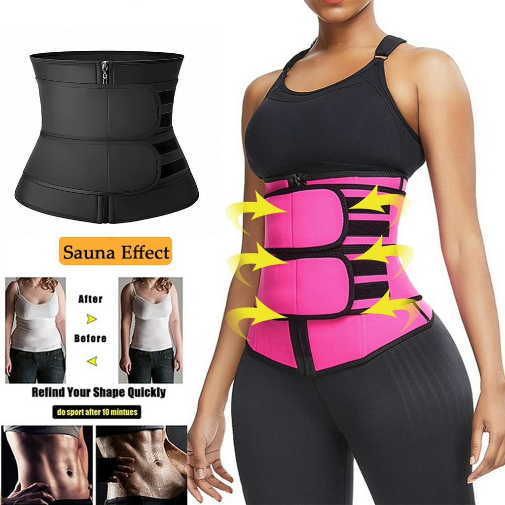 X WAY Fashion Waist Trainer Corset Sauna Slimming Trimmer Belt Weight Loss Girdle Waist Shaper Slimm Shopee Philippines