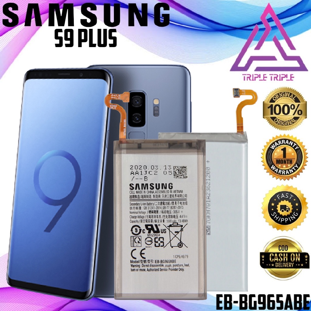 Samsung Galaxy S9 Plus Battery Original, Model EBBG965ABE Capacity