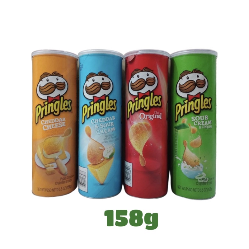 Pringles of Different Flavors 158grams | Shopee Philippines