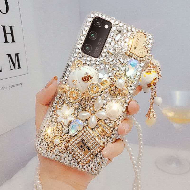 Rhinestone Phone Case OPPO A93 A95 A35 A55 A72 A92S A5 A31 A9 2020 A53
