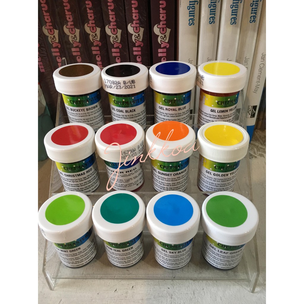 ChefMaster Gel Food Coloring 1oz | Shopee Philippines
