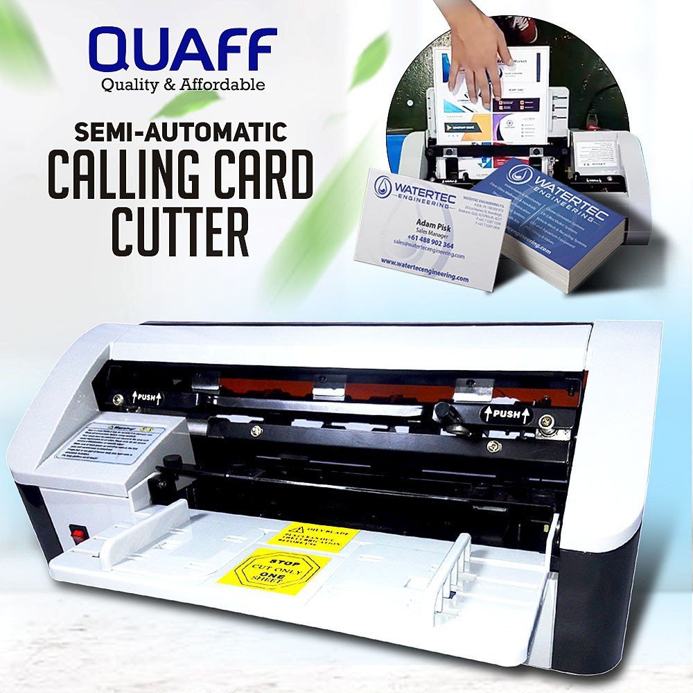 SEMI AUTOMATIC CALLING CARD MACHINE CUTTER-1unit(SSB-001) | Shopee ...