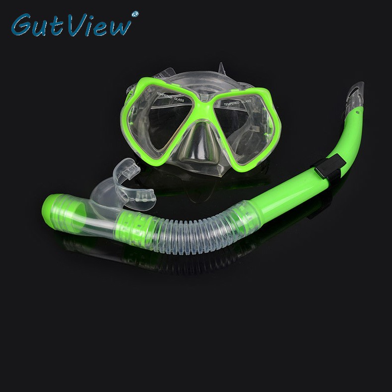 Professional Tempered Glass Diving Goggles Scuba Diving Snorkel ...