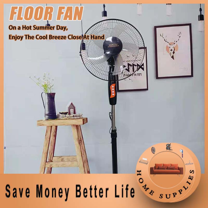 【Better Life】Electric Fan 16Inch 5-Blade 3-Speed Mode Strong Wind ...