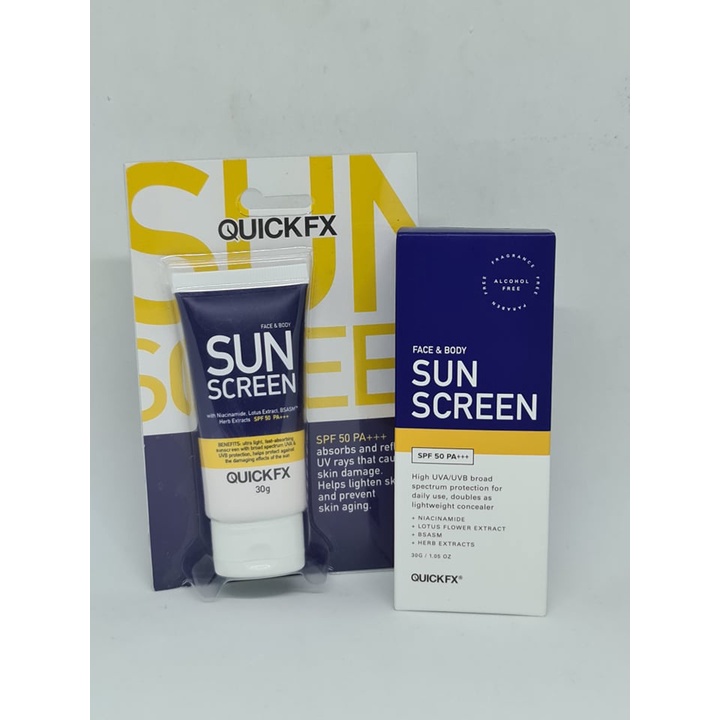 Quickfx sunscreen on sale