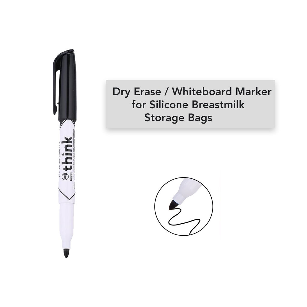Deli Think Dry Erase Whiteboard Marker for Dula Reusable Silicone