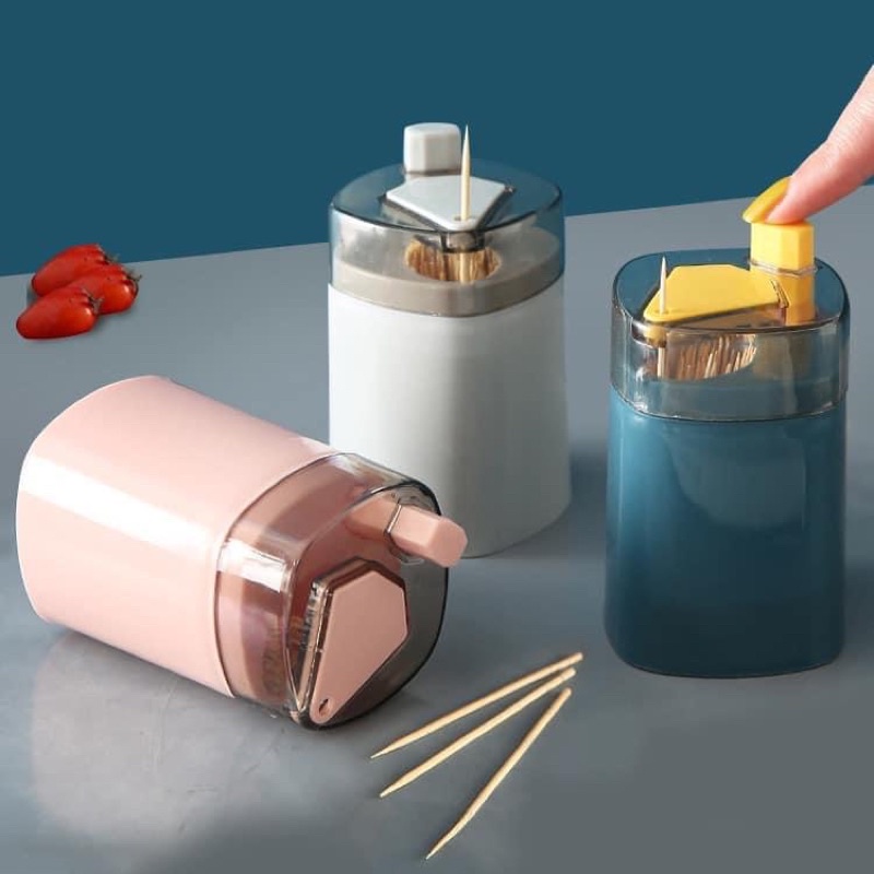 FLY Toothpick Dispenser Automatic Toothpick Holder Toothpick Storage ...