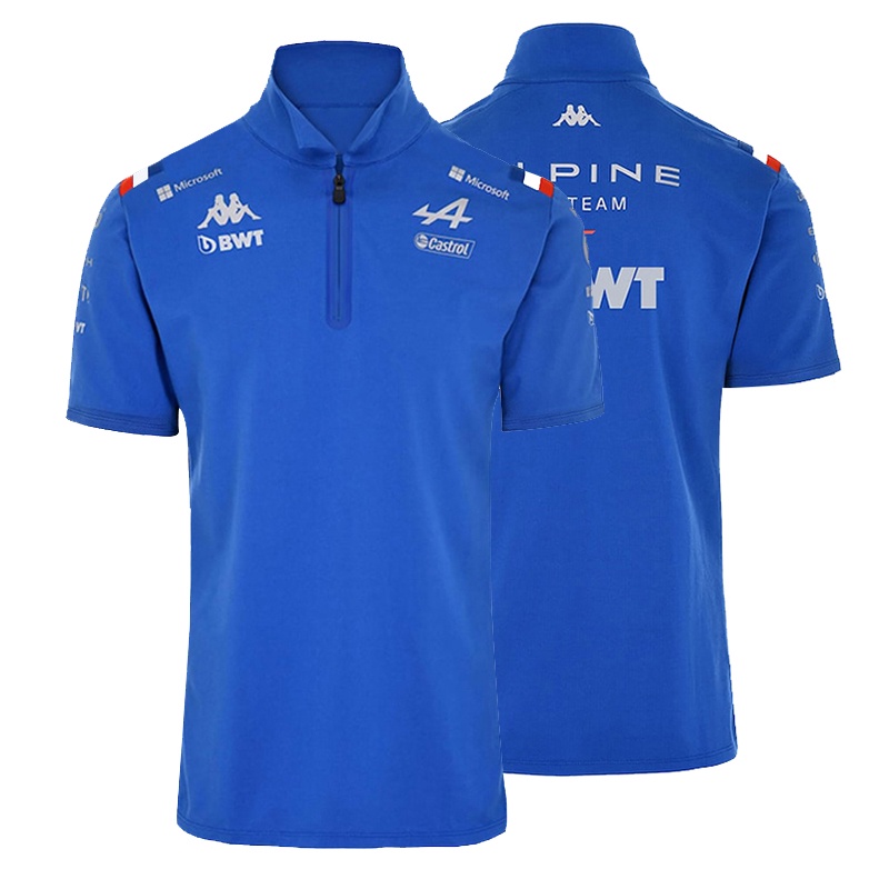 2022 New F1 Racing Suit + Alpine F1 Jersey + Summer Unisex Short Sleeve ...