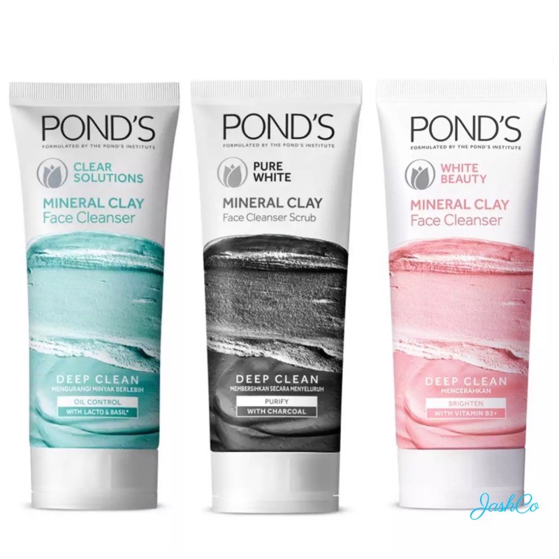 Pond's Mineral Clay Face Cleanser | Shopee Philippines