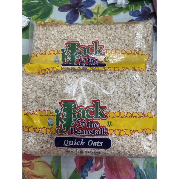 Jack the Beanstalk Quick Oats 454g ( 1 lb) Shopee Philippines