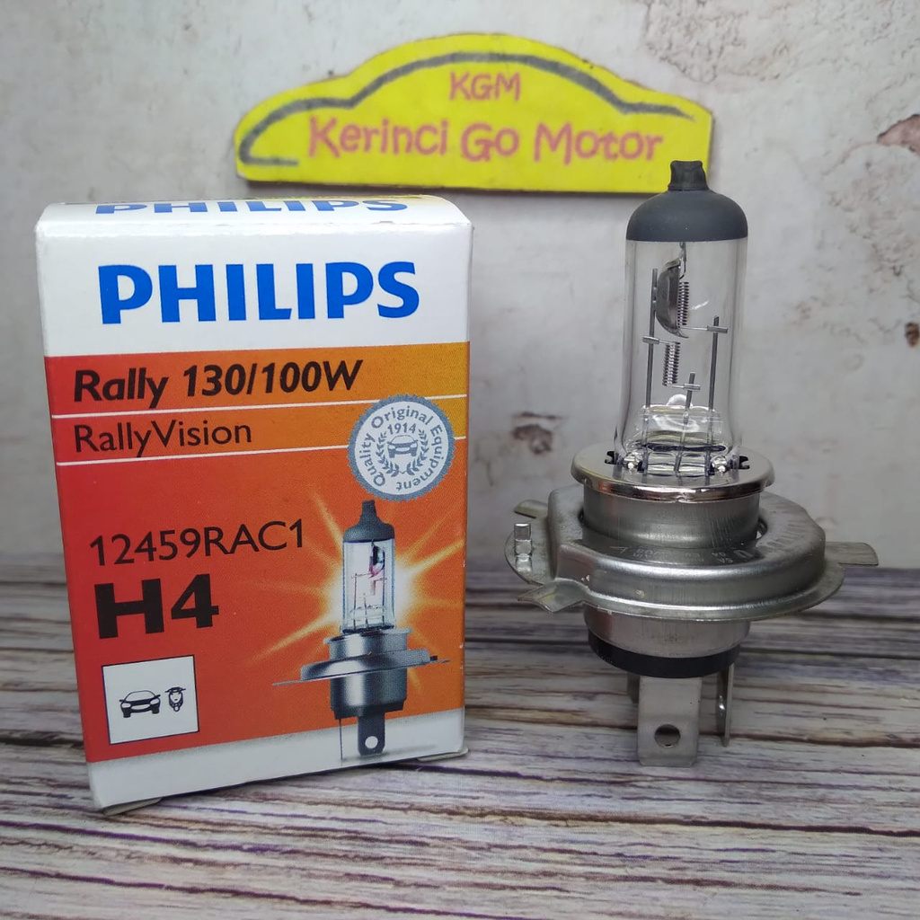 Philips H4 Halogen Bulb 12V 130/100W 12459RAC1 - Philip H4 Lamp ...