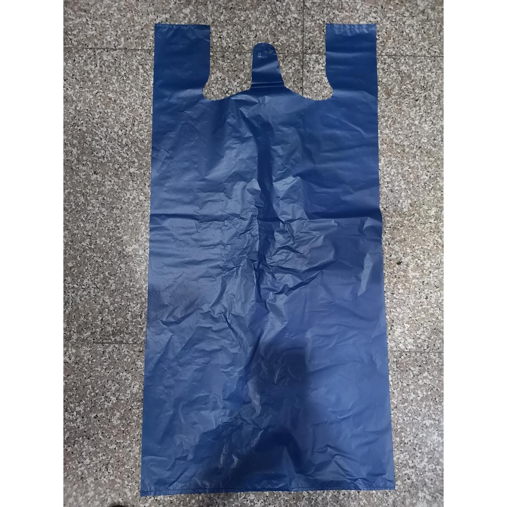 super jumbo plastic bag thick blue per pc | Shopee Philippines