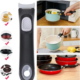Removable Detachable Pan Handle Pot Dismountable Clip Grip Handle for  Kitchen Frying Pan Clamp Outdoor Camping Tableware Tools
