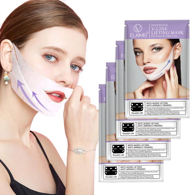 Section 2022ELAIMEI Lifting Face Masks V Shape Face Slim Chin Check ...