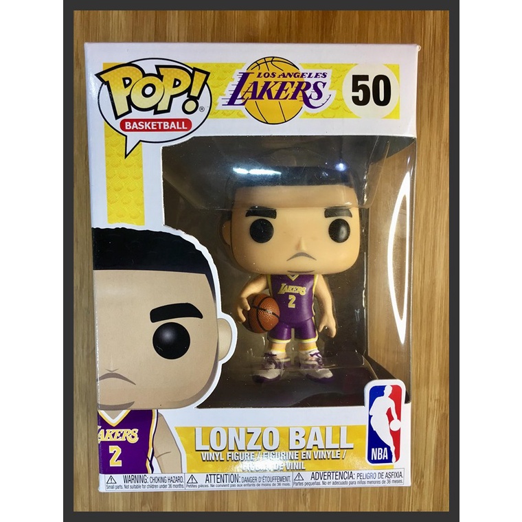 Funko NBA Los Angeles Lakers POP Basketball Lonzo Ball Vinyl