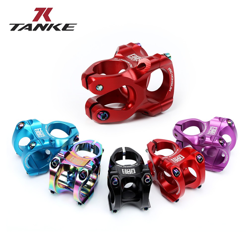 ☄ TANKE MTB 35mm Stem CNC 31.8mm Handlebar Bicycle honsun ultralight 0 ...