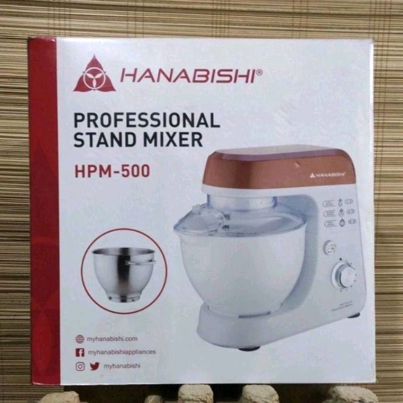 HANABISHI PROFESSIONAL STAND MIXER HPM500 Shopee Philippines