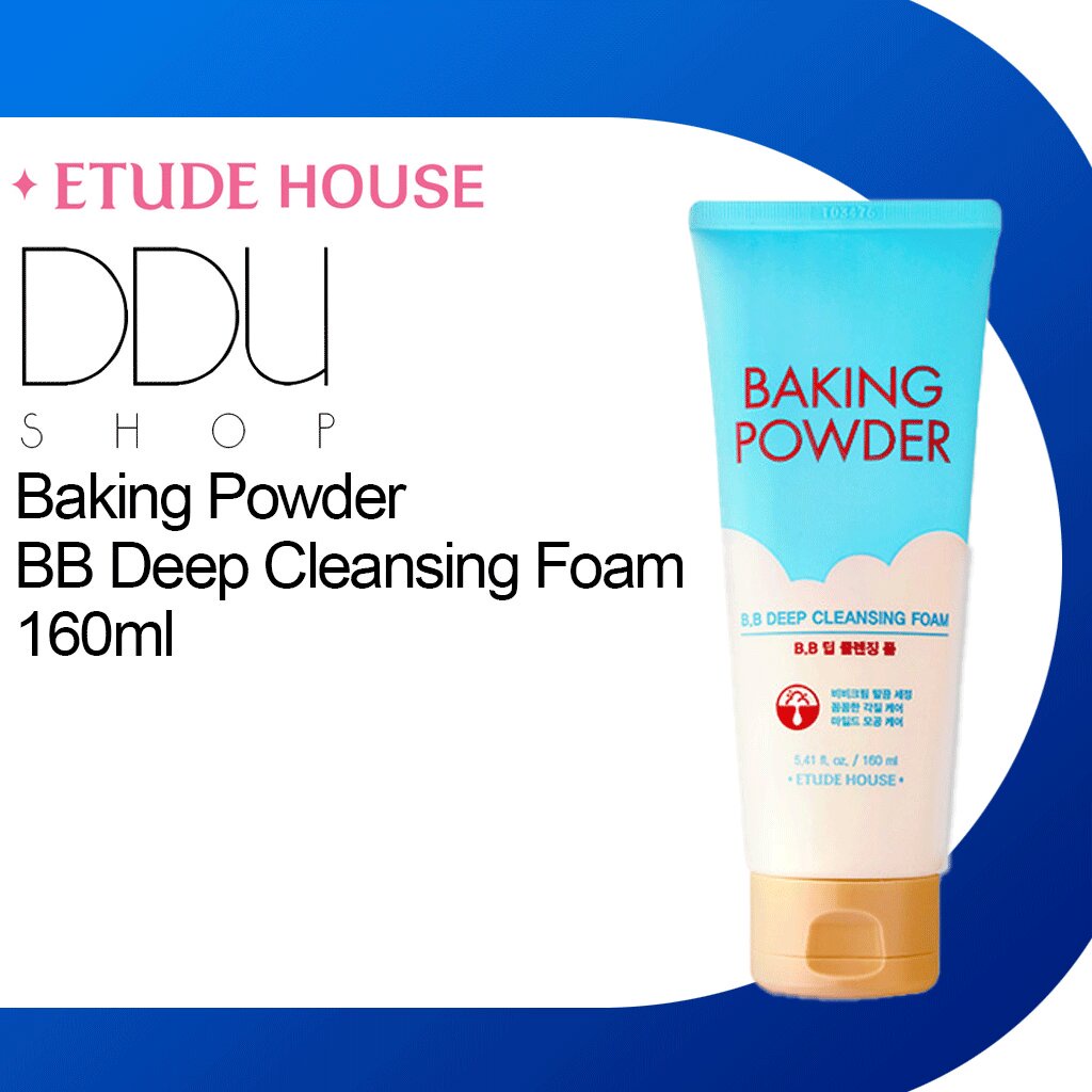 Etude House / Baking Powder BB Deep Cleansing Foam 160g | Shopee ...