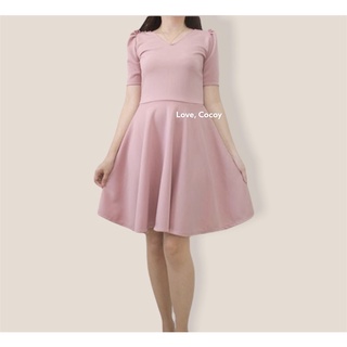 PASTEL COLORS SEMI FORMAL DRESS LUZ PARTY DRESS WEDDING ATTIRE