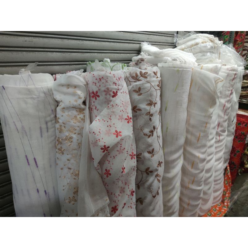 SLAB LINEN FOR CURTAINS 