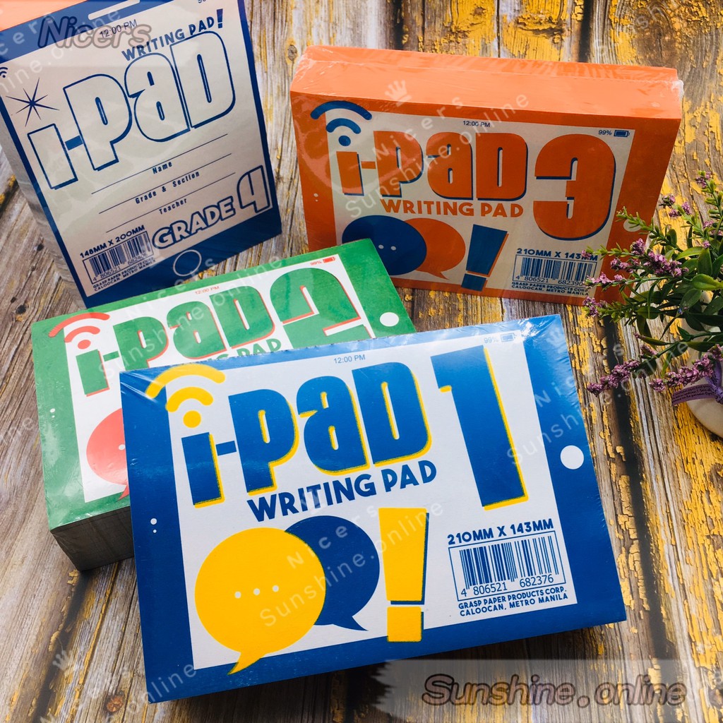 10books Writing Pad GRADE 1,GRADE 2, GRADE 3,GRADE 4 PAPER Note pad ...
