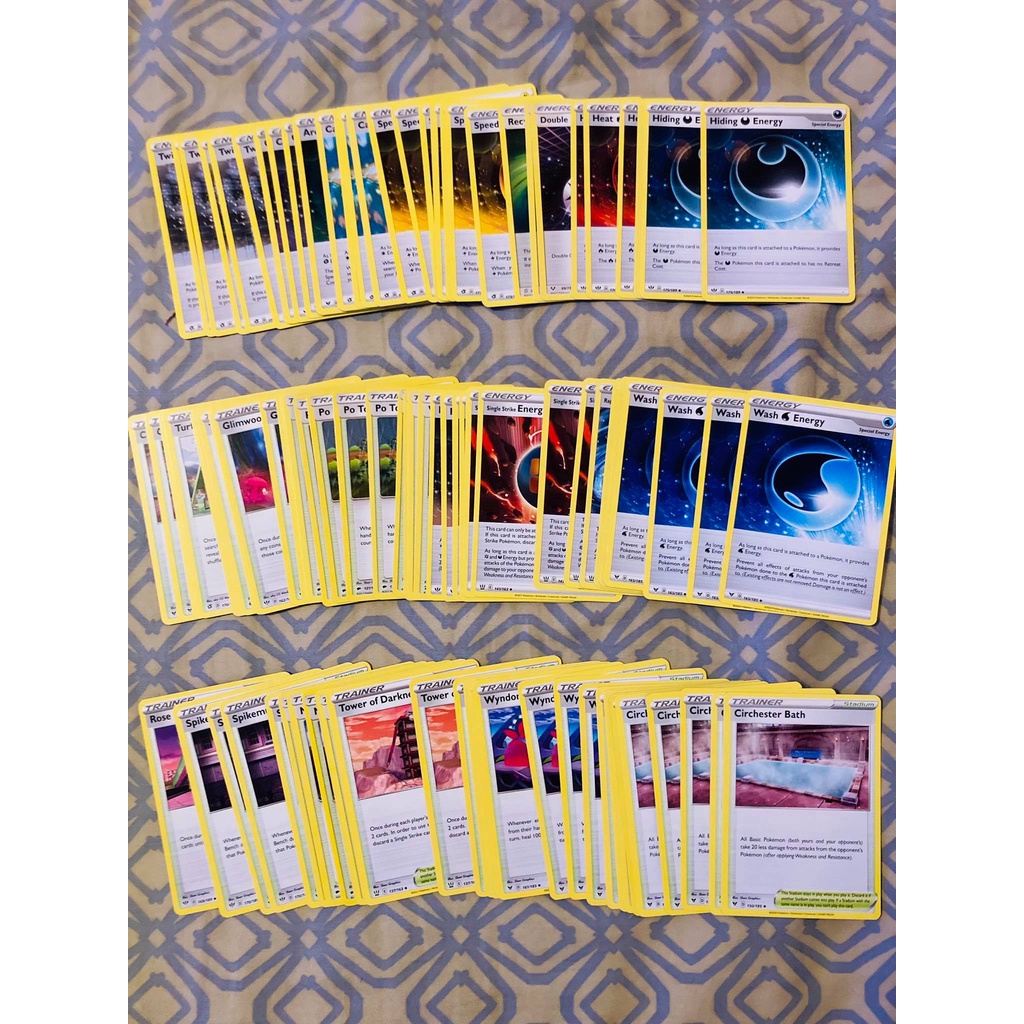 Original Pokemon TCG Cards TRAINERS STADIUM ENERGY ITEMS