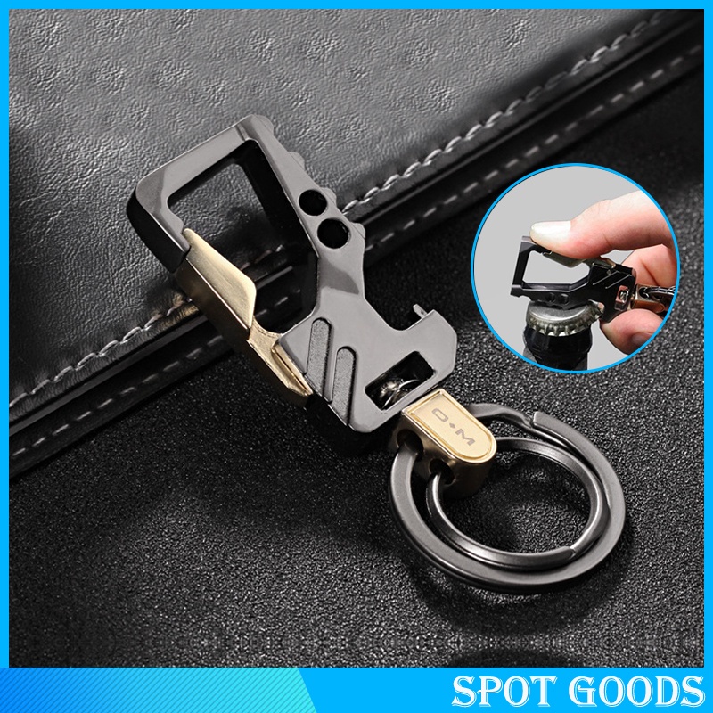 Multifunction keychains car key holder keychain ring motor accessories