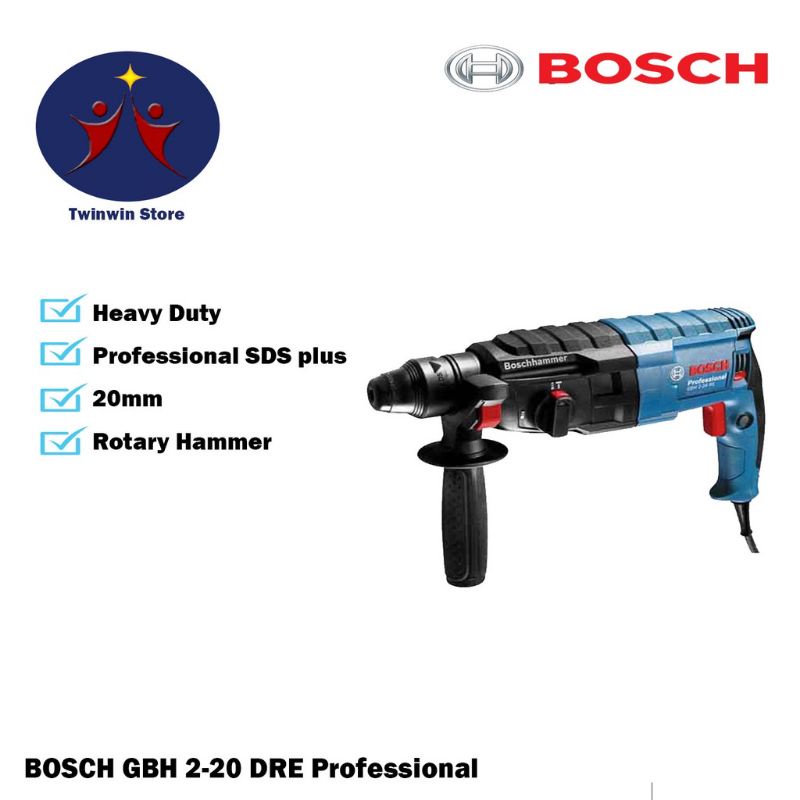 Bosch GBH 2-20 DRE Rotary Hammer | Shopee Philippines