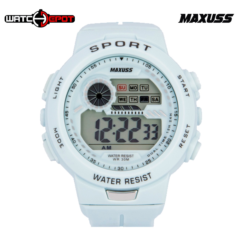 Maxuss Ladies Rubber Sports Watch 1879 (Light Blue) Shopee Philippines