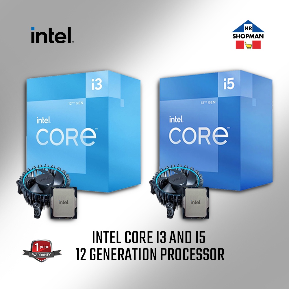 Intel Core 12th Gen i3 / i5 /i7 /12100F/12100/12400F/12400/12700 ...