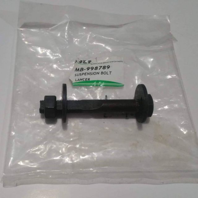 Camber Bolt / Eccentric Bolt (Black) for Lancer '93'02 CB Itlog CK