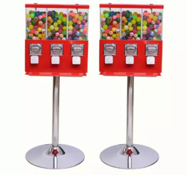 Triple Head Candy Vending Machine with Stand and FREEBIES Shopee