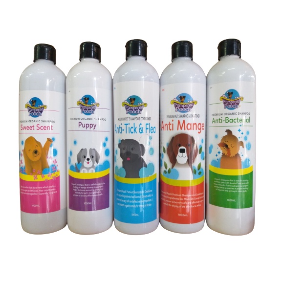 Pampered Pooch Premium Organic Shampoo 1Liter Shopee Philippines