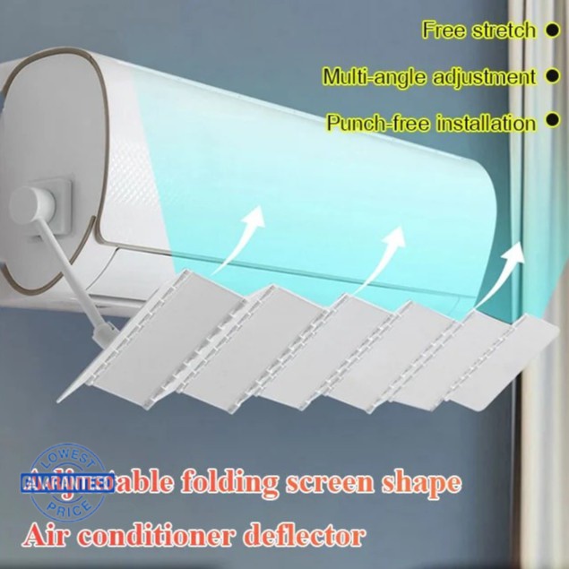 Adjustable Air Conditioner Windshield Foldable Air Conditioner Flow