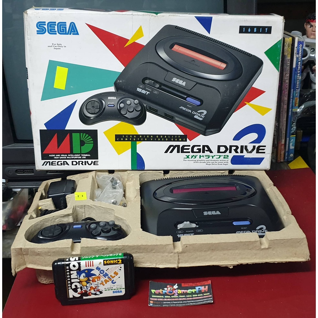 Original Sega Mega Drive (Model 2) Console Bundle | Shopee Philippines
