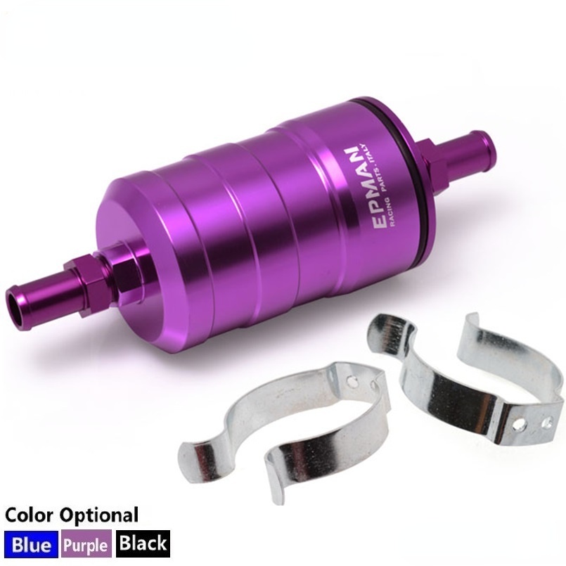 Racing Fuel Filter UNI Competition 10Micron Paper Filter Complete (Blue ...