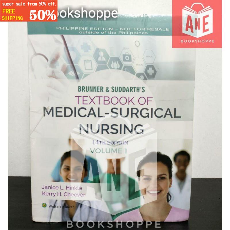 AUTHENTIC BRUNNER & SUDDARTH's TEXTBOOK OF MEDICAL-SURGICAL NURSING ...