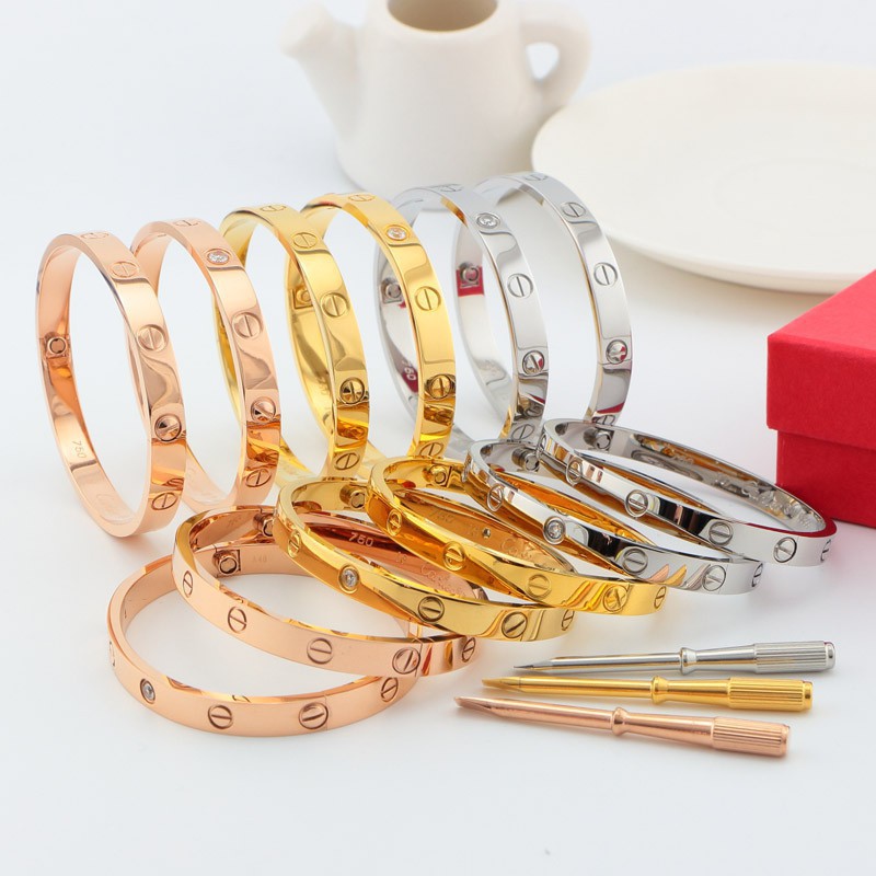 16 21cm size jewelry wddding women for bracelet love Cartier SBRJ