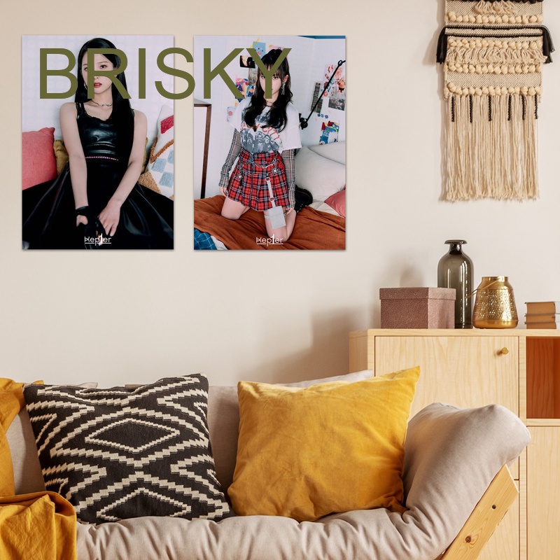 BRISKY Kpop Kep1er Poster The 1st Mini Album First Impact Poster HD ...