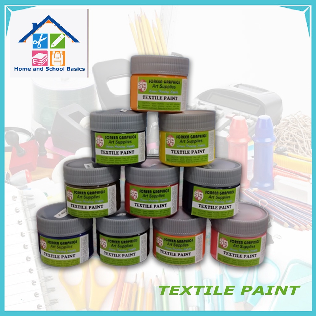 Textile Paint -Good for Silkscreen Printing - 125ml | Shopee Philippines