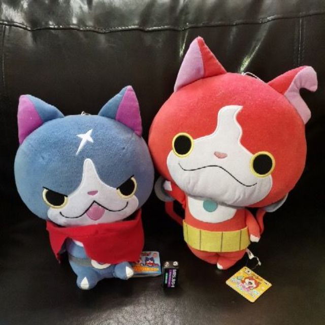 🇯🇵 Assorted Yokai Watch Anime Characters Plush Stuffed Toys Jibanyan Fuyunyan Komasan