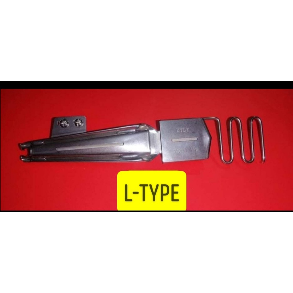 PIPING BIAS FOLDER Ltype or Box type COVERSTITCH Shopee Philippines