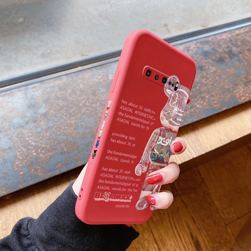 For Samsung Galaxy S10 4G S10 5G S10E S10 Plus Cute Kaws Design Phone Case  Shockproof Back Cover Protect Case