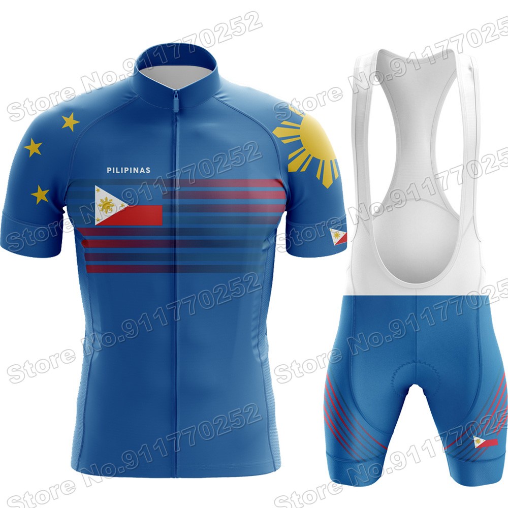 Men's Cycling Jersey & Bib Shorts Set - Breathable, Gel Padded, Reflective